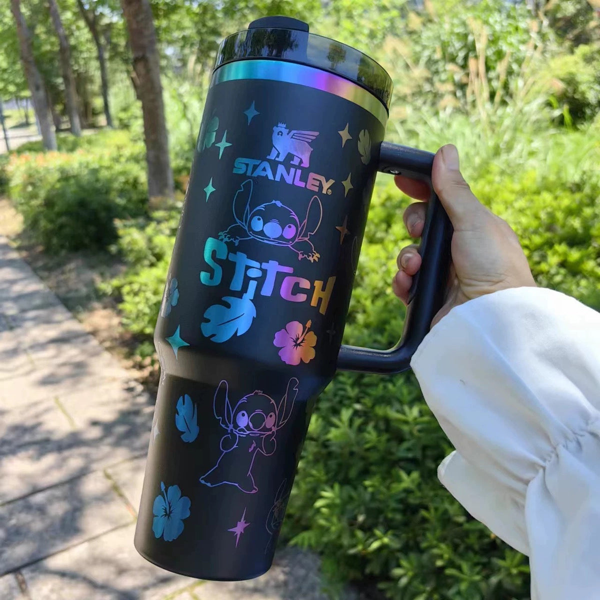 40oz Stitch Stainless Steel Vacuum Insulated Tumbler 🚢Free Shipping🚢