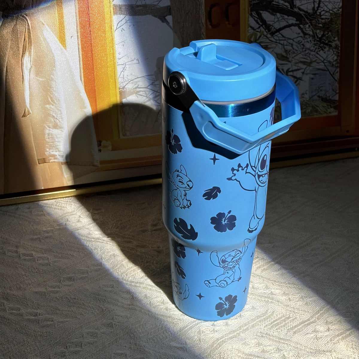 40oz Stitch Stainless Steel Vacuum Insulated Tumbler 🚢Free Shipping🚢
