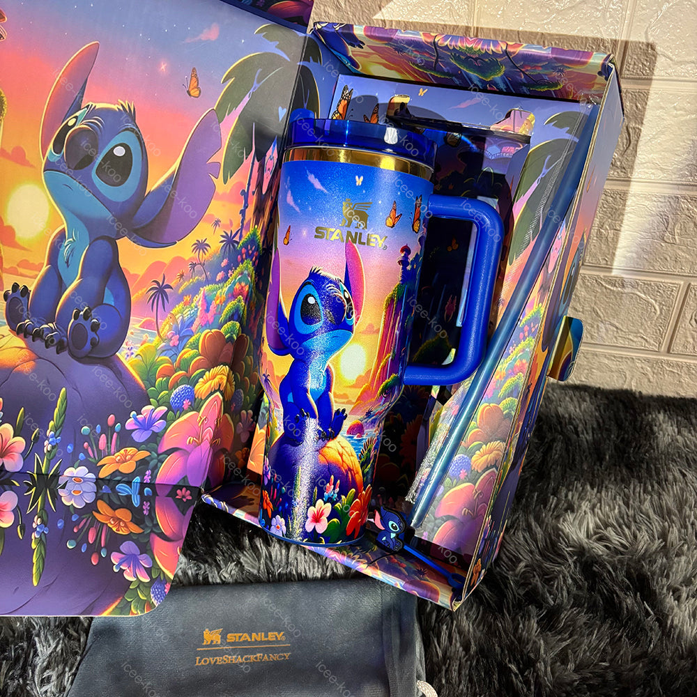 40oz Sunset Stitch Tumbler 🚢Free Shipping🚢