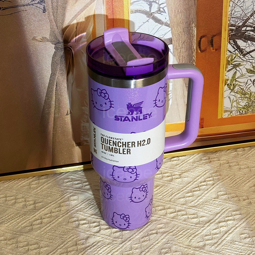40oz Hello Kitty Stainless Steel Vacuum Insulated Tumbler 🚢Free Shipping🚢