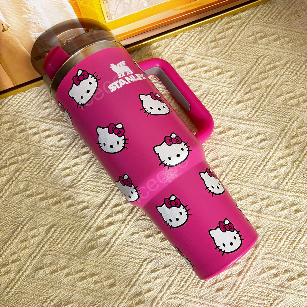 40oz Hello Kitty Stainless Steel Vacuum Insulated Tumbler 🚢Free Shipping🚢