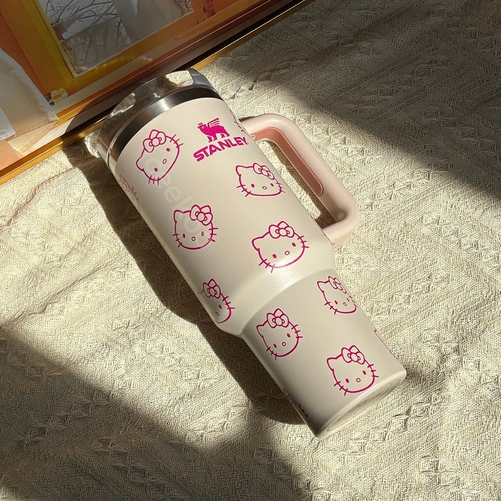 40oz Hello Kitty Stainless Steel Vacuum Insulated Tumbler 🚢Free Shipping🚢