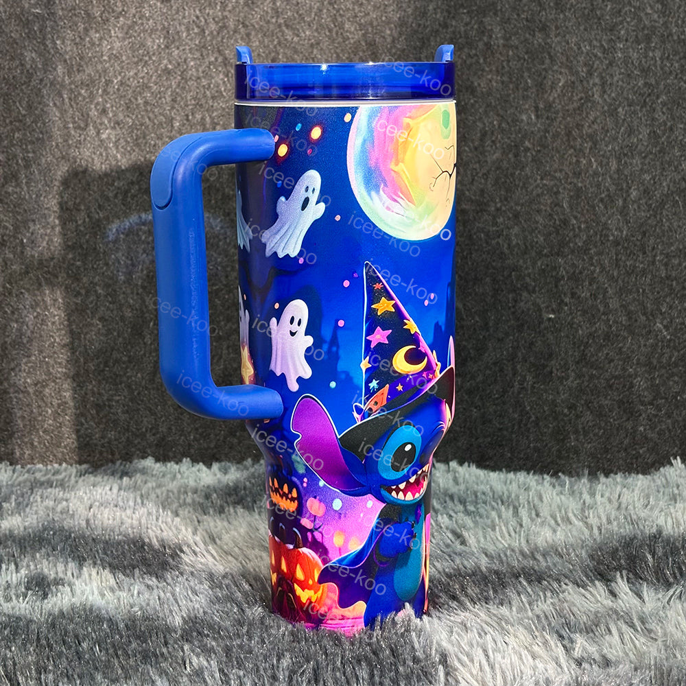 40oz Halloween Magician Stitch Tumbler 🚢Free Shipping🚢