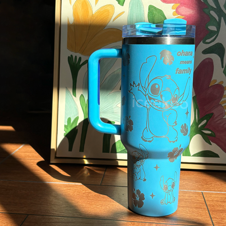 Stitch Vacuum-Insulated Tumbler — 20, 30 & 40 oz