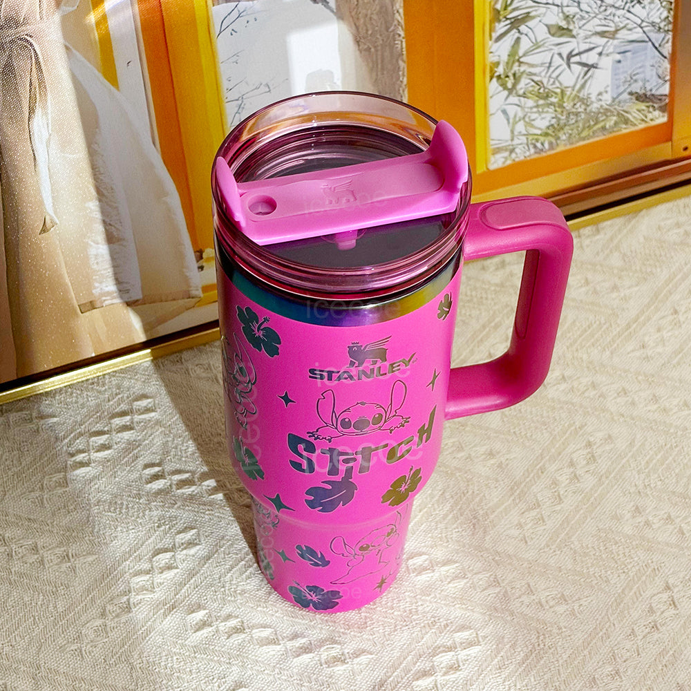 40oz Stitch Stainless Steel Vacuum Insulated Tumbler 🚢Free Shipping🚢