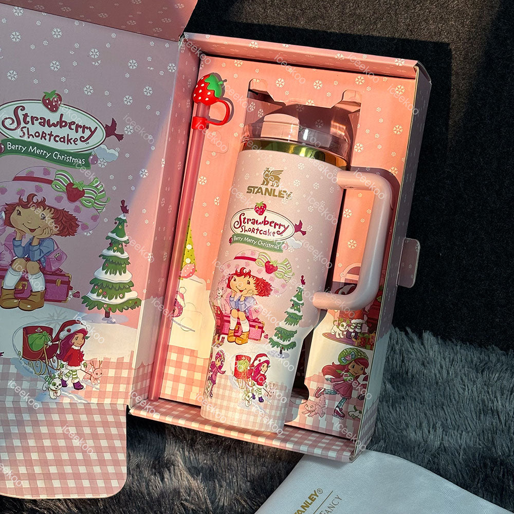 Strawberry Shortcake 40oz Tumbler 🚢Free Shipping🚢
