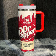 Dr-Inspired Tumbler — 40 oz, Classic & Floral Designs