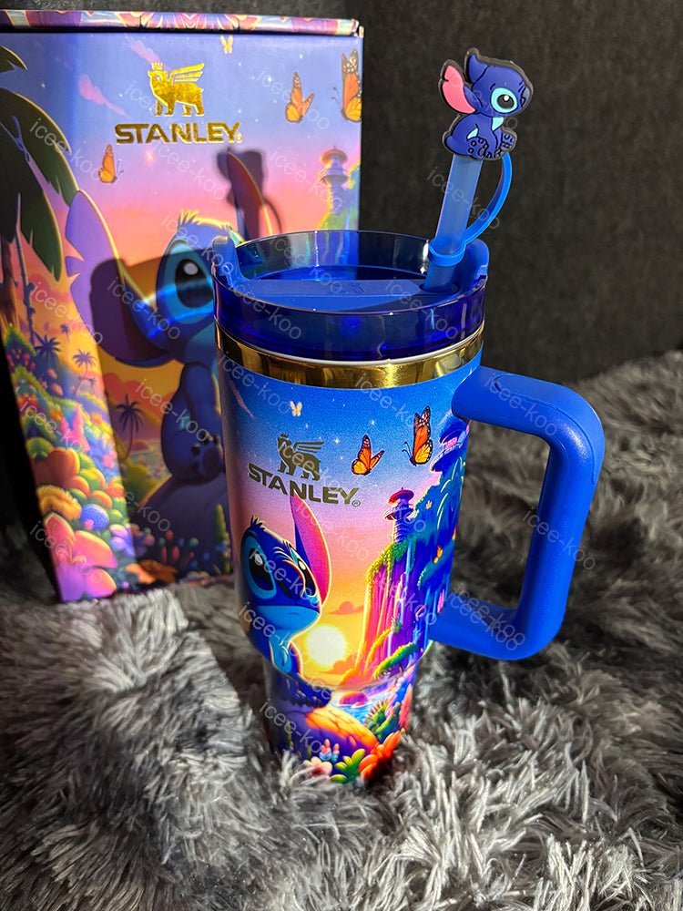 40oz Sunset Stitch Tumbler 🚢Free Shipping🚢
