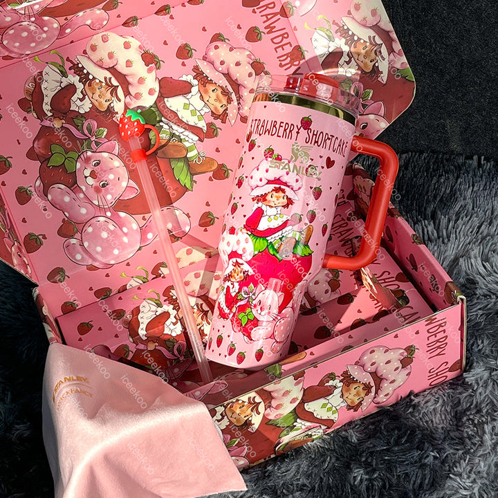 More Strawberry Shortcake Tumbler with Gift Box — 40 oz