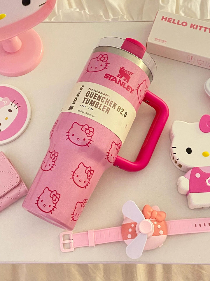 Hello Kitty Vacuum-Insulated Tumbler — 40 oz, Seven Designs