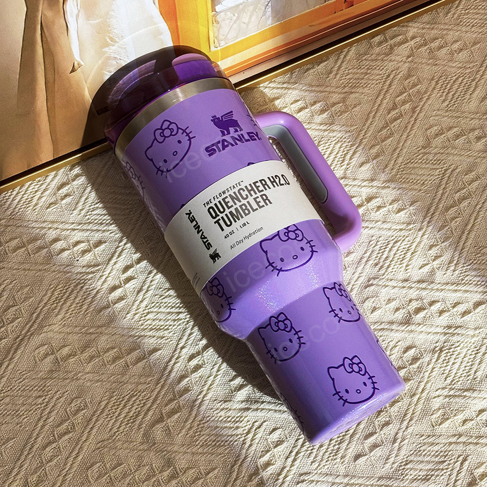 40oz Hello Kitty Stainless Steel Vacuum Insulated Tumbler 🚢Free Shipping🚢