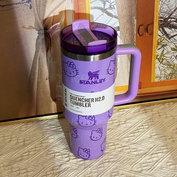 Purple Hello Kitty Tumbler — 40 oz