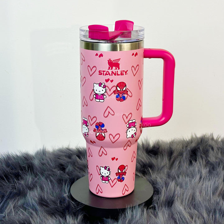 Spidey & Kitty Tumbler — 40 oz